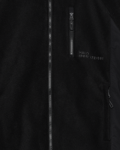 Halo Windproof Teddyfleece Jacket - Black