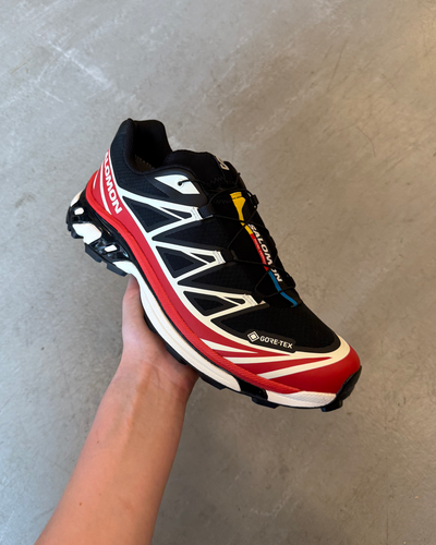 XT-6 GTX - Black/Flame Scarlet/Vanilla Ice