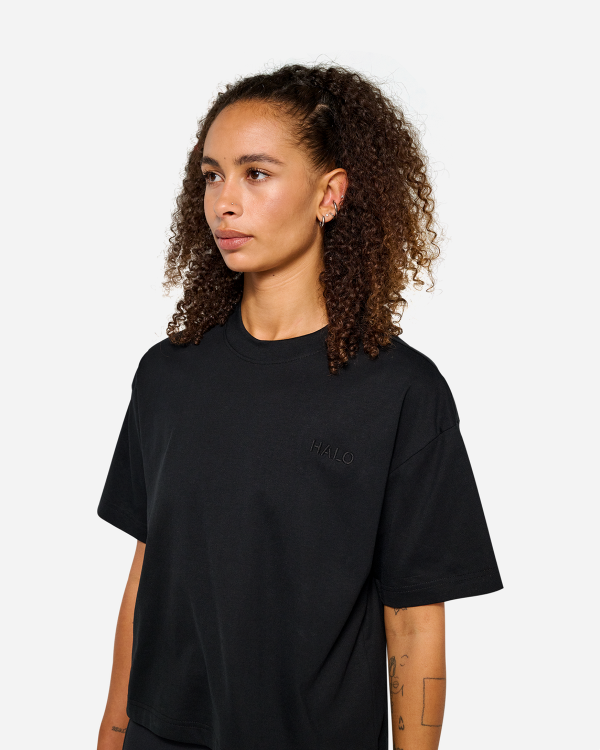 Halo Women Logo T-shirt - Black