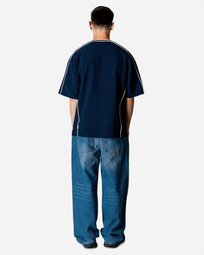 Beam 90s Sport Tee - Dark Navy