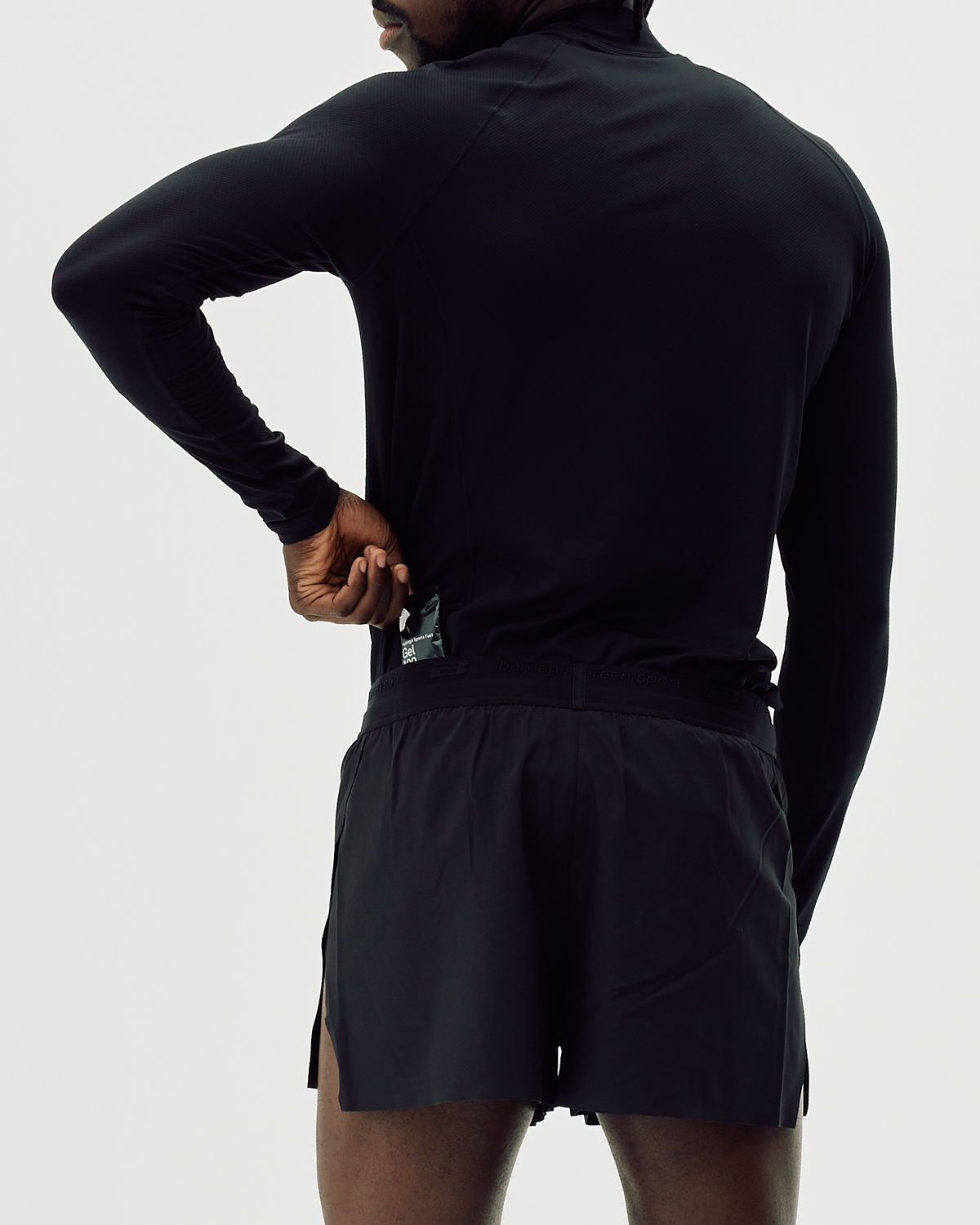 Men's Active Split Shorts - Black Onyx