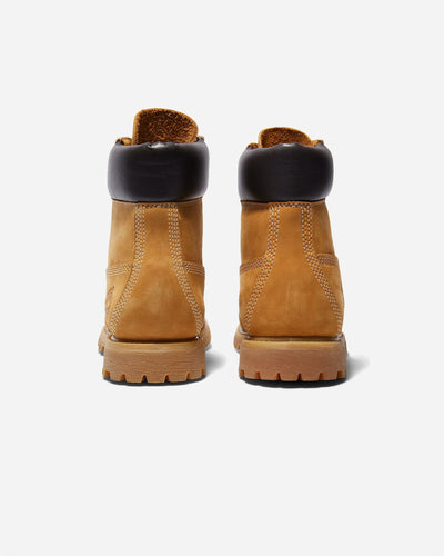 Premium 6 Inch Lace Up Waterproof Boot W - Wheat