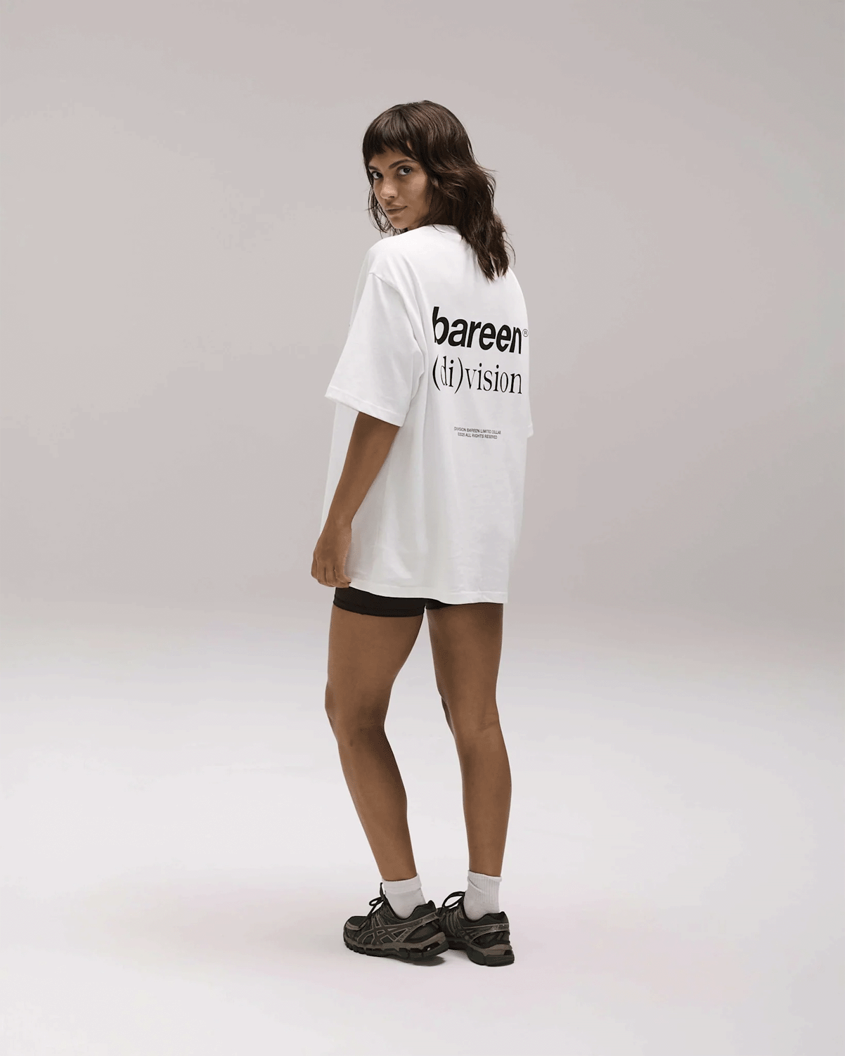 Bareen X (Di)Vision Box Fit T-Shirt - White