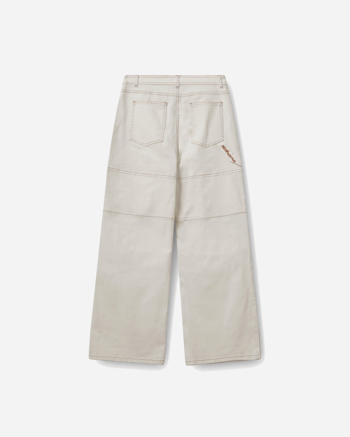 Classic box jeans - Cream White