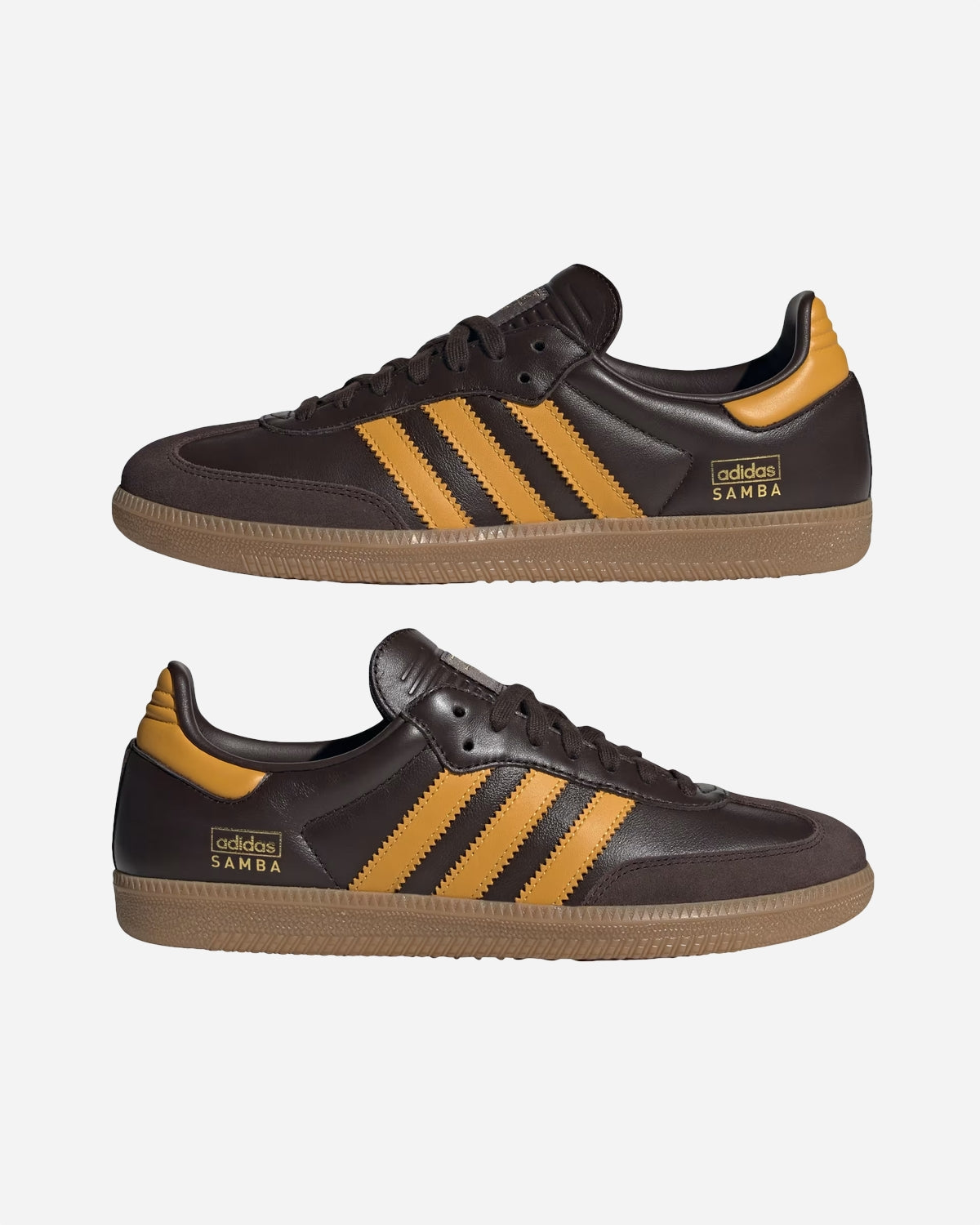 Samba OG W - Dark Brown / Preloved Yellow / Gum