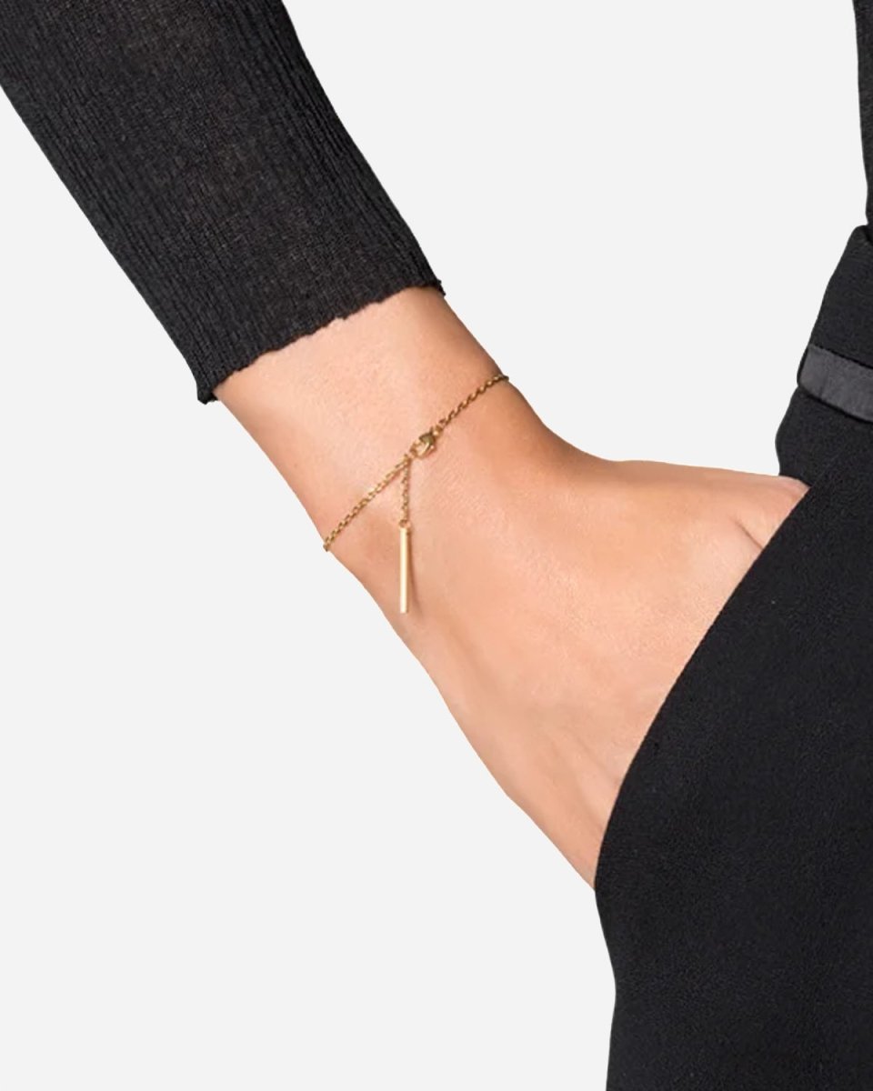 Anchor Chain Bracelet - Gold - Jane Kønig - Munkstore.dk