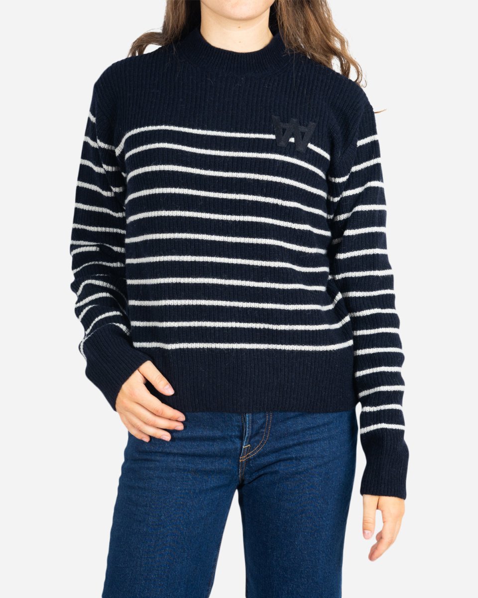 Anneli jumper - Navy Stripes - Munk Store
