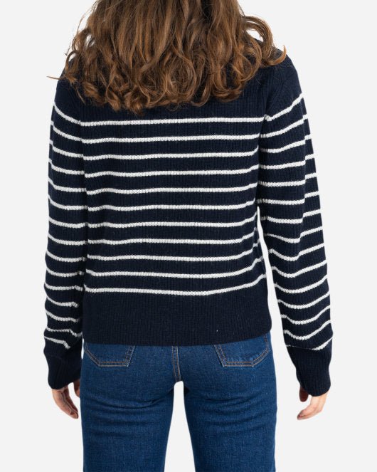 Anneli jumper - Navy Stripes - Munk Store