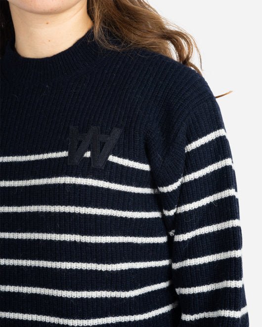 Anneli jumper - Navy Stripes - Munk Store