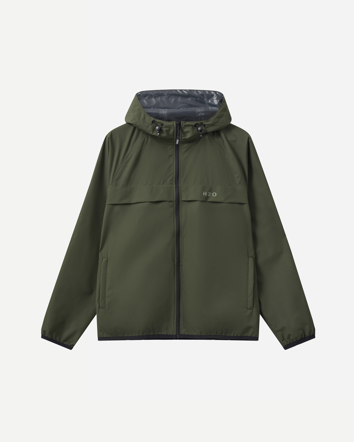 Rømø LW Rain Jacket Packable - Army