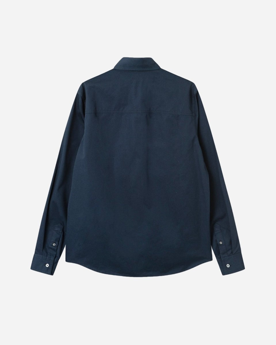 Avenir Twill Shirt - Navy - Munk Store