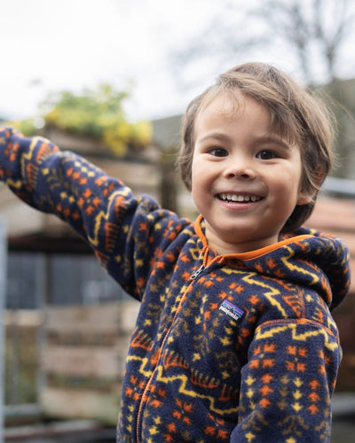Baby Synch Cardigan - Desert Orange - Munk Store
