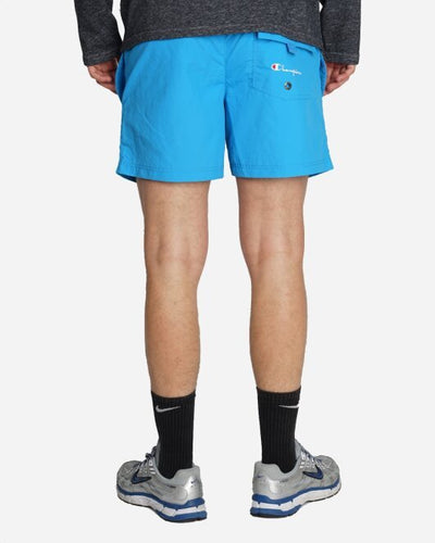 Beachshort - Light Blue/Orange - Munk Store