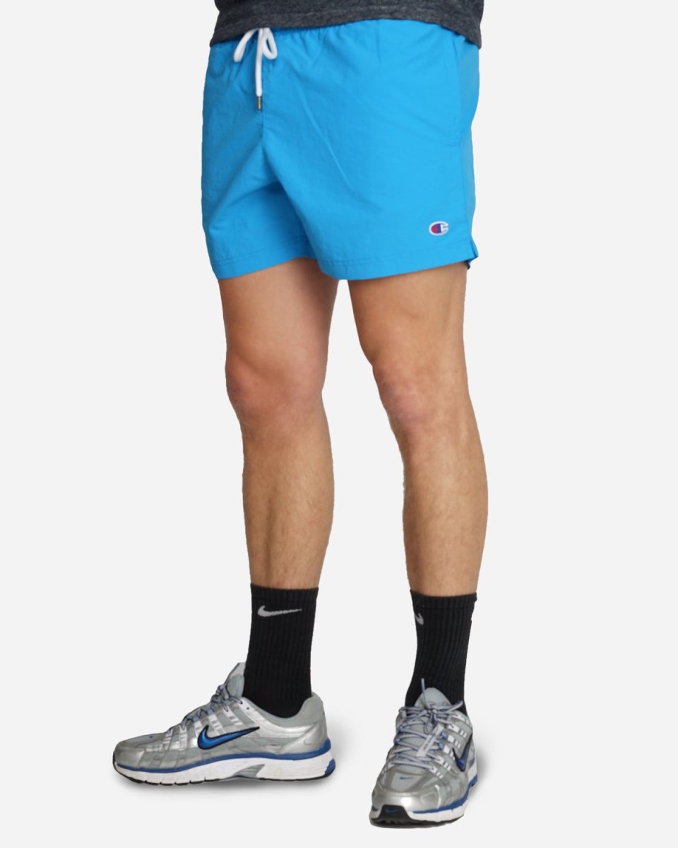 Beachshort - Light Blue/Orange - Munk Store