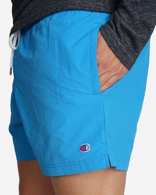 Beachshort - Light Blue/Orange - Munk Store