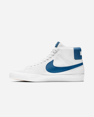 Blazer Zoom Mid - White/Blue - Munk Store