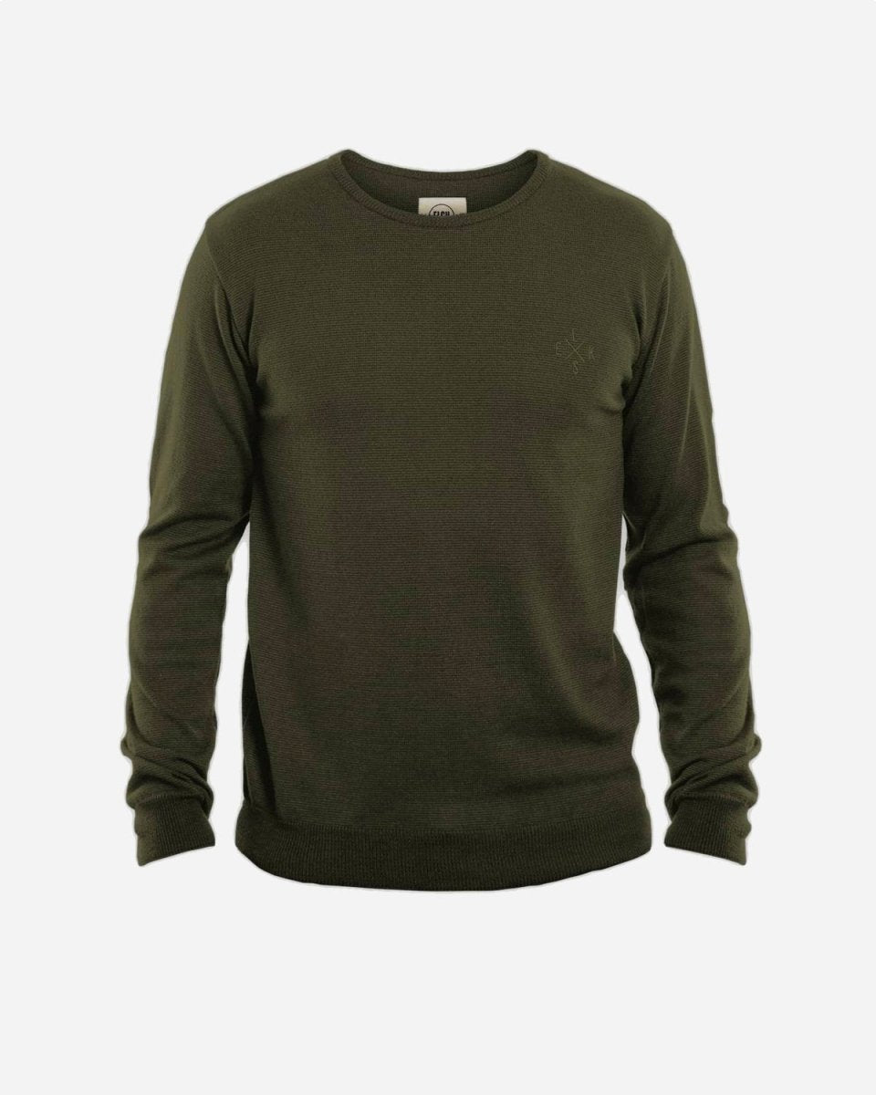 Blegsø Men's Knit - Army Green - Munk Store