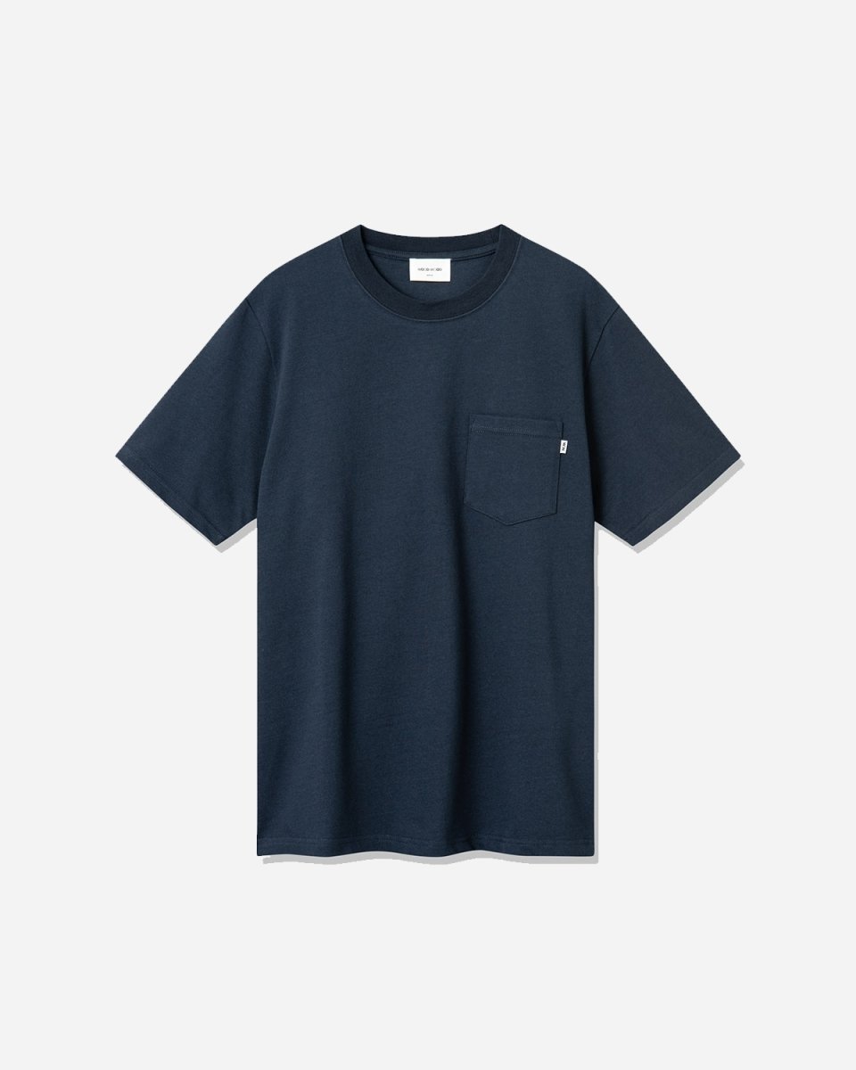 Bobby pocket T-shirt - Navy - Munk Store