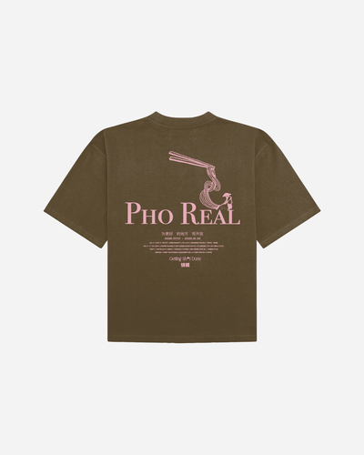 Juno Pho Tee - Dark Brown