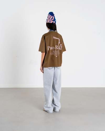 Juno Pho Tee - Dark Brown