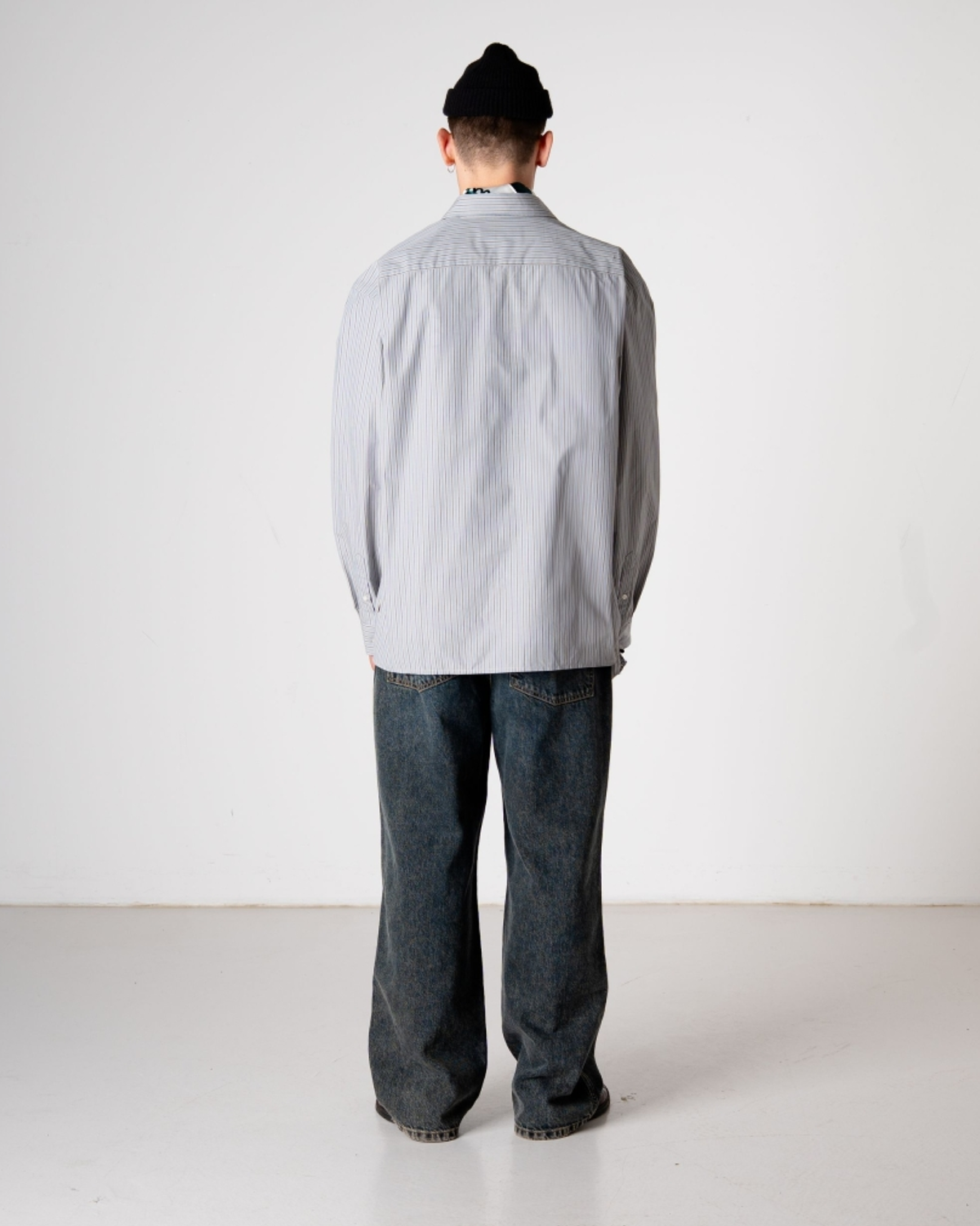 Buzo Striped Shirt - Light Blue