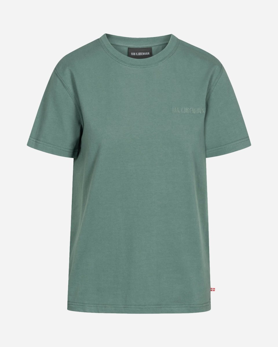 Casual M Tee - Dusty Logo Green - Munk Store