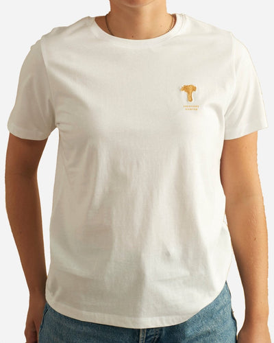 Chanterelle Tee - White - Munk Store