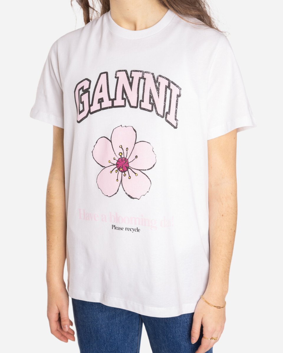 Cherryblossom T-shirt - White - Munk Store