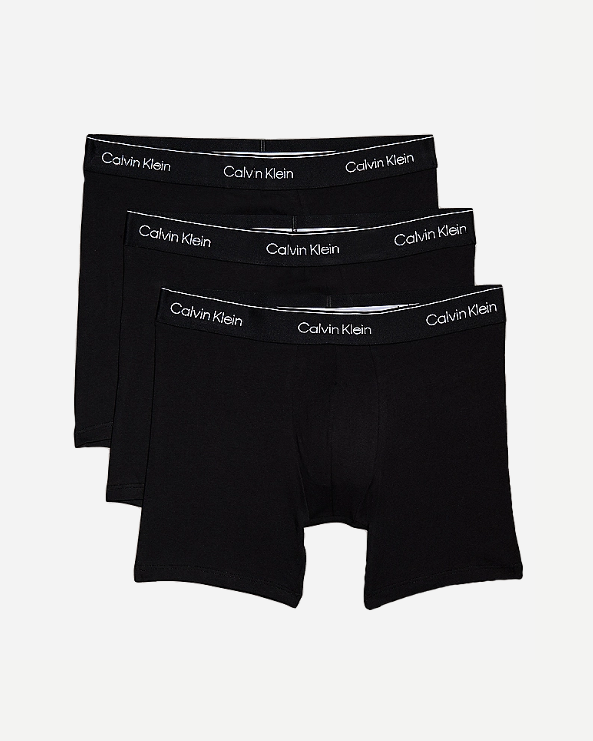 3 Pack Boxer Briefs Modern Cotton - Black/Black/Black