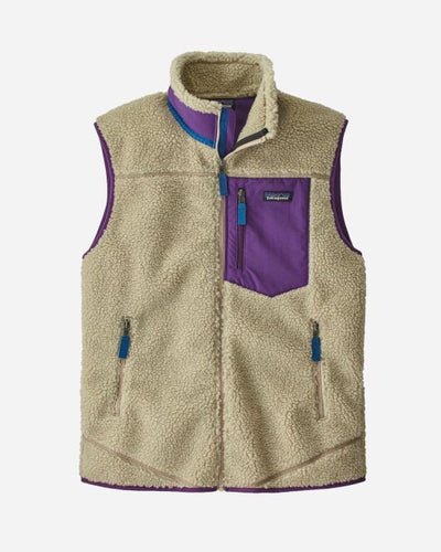 Classic Retro-X Vest - Pelican W/Purple - Munk Store