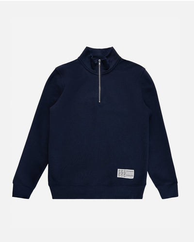 Cloudy Half Zip - Navy - Munk Store