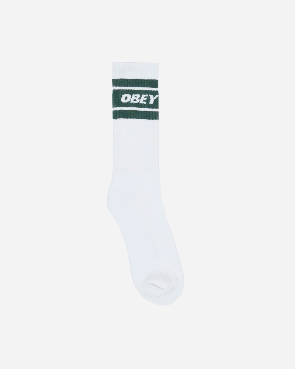 Cooper II Socks - White/Dark Cedar - Munk Store