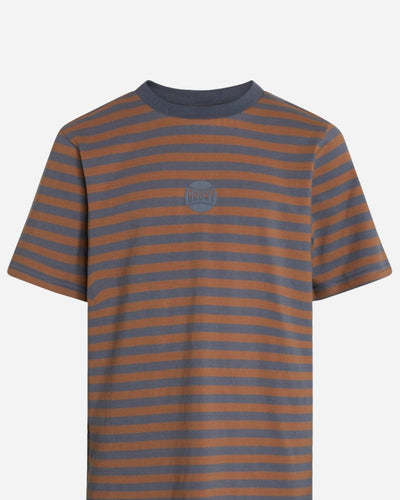 Craig Stripe Tee - Blue Stone - Munk Store