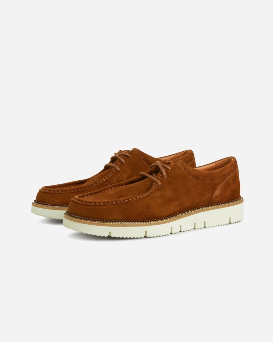 Eilo Vibram Low - Cognac Suede - Munk Store