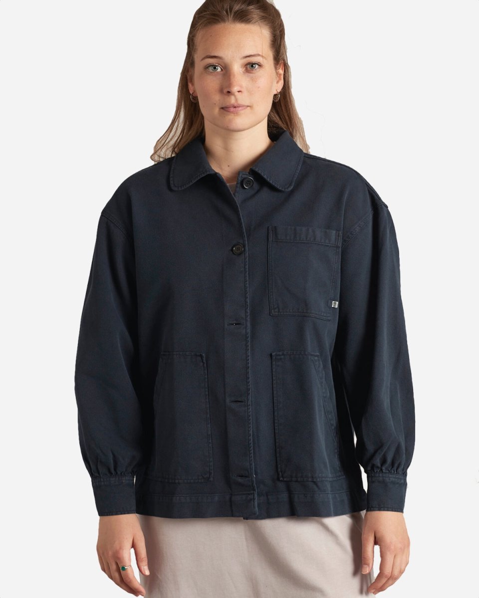 Elsa Overshirt - Dark Navy - Munk Store