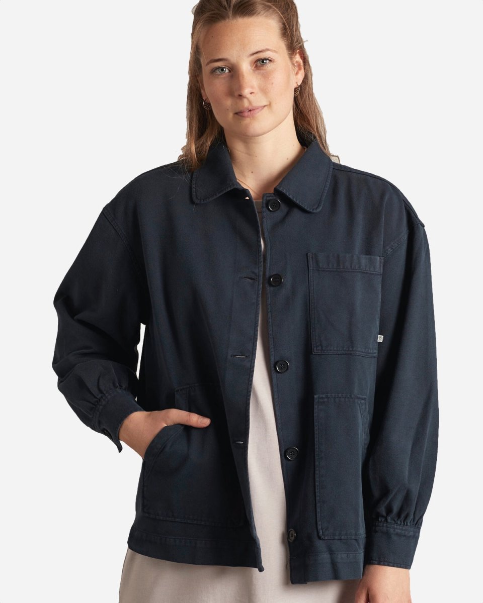 Elsa Overshirt - Dark Navy - Munk Store