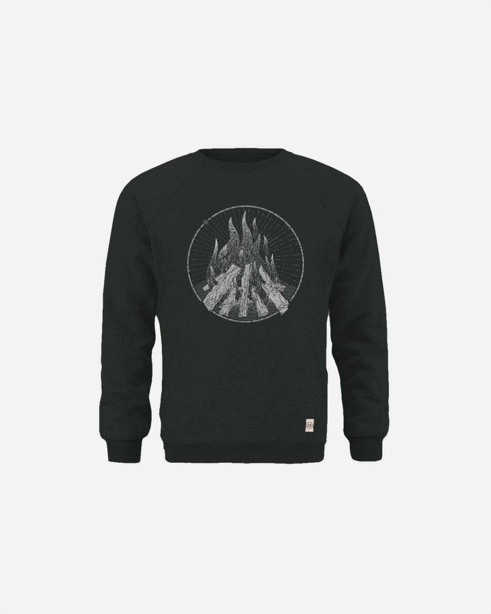 ELSK BALL TVÆRS MEN'S CREWNECK - DUSTY BLACK - Munk Store