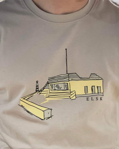 ELSK HUMMERHUSET BRUSHED T-SHIRT - VAPOR GREY - Munk Store