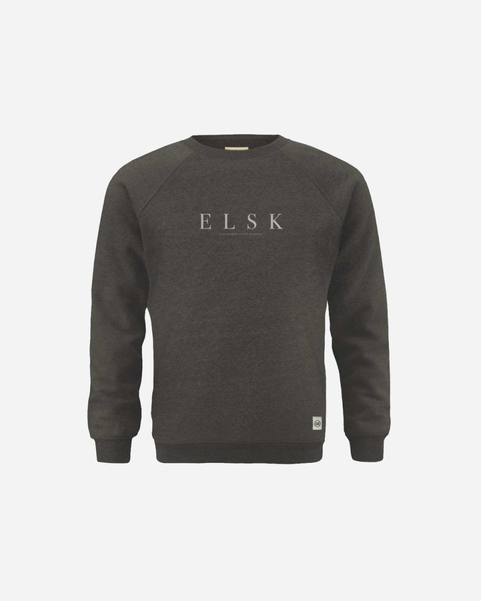 ELSK PURE TÆRS MEN'S CREWNECK - PIRATE BLACK - Munk Store