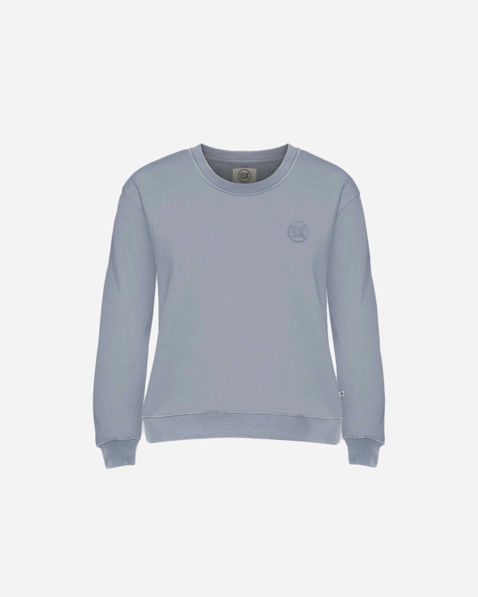 ELSK® ROUND LOGO EMB ØRUM WOMEN'S SWEATSHIRT - TRADEWINDS - Munk Store