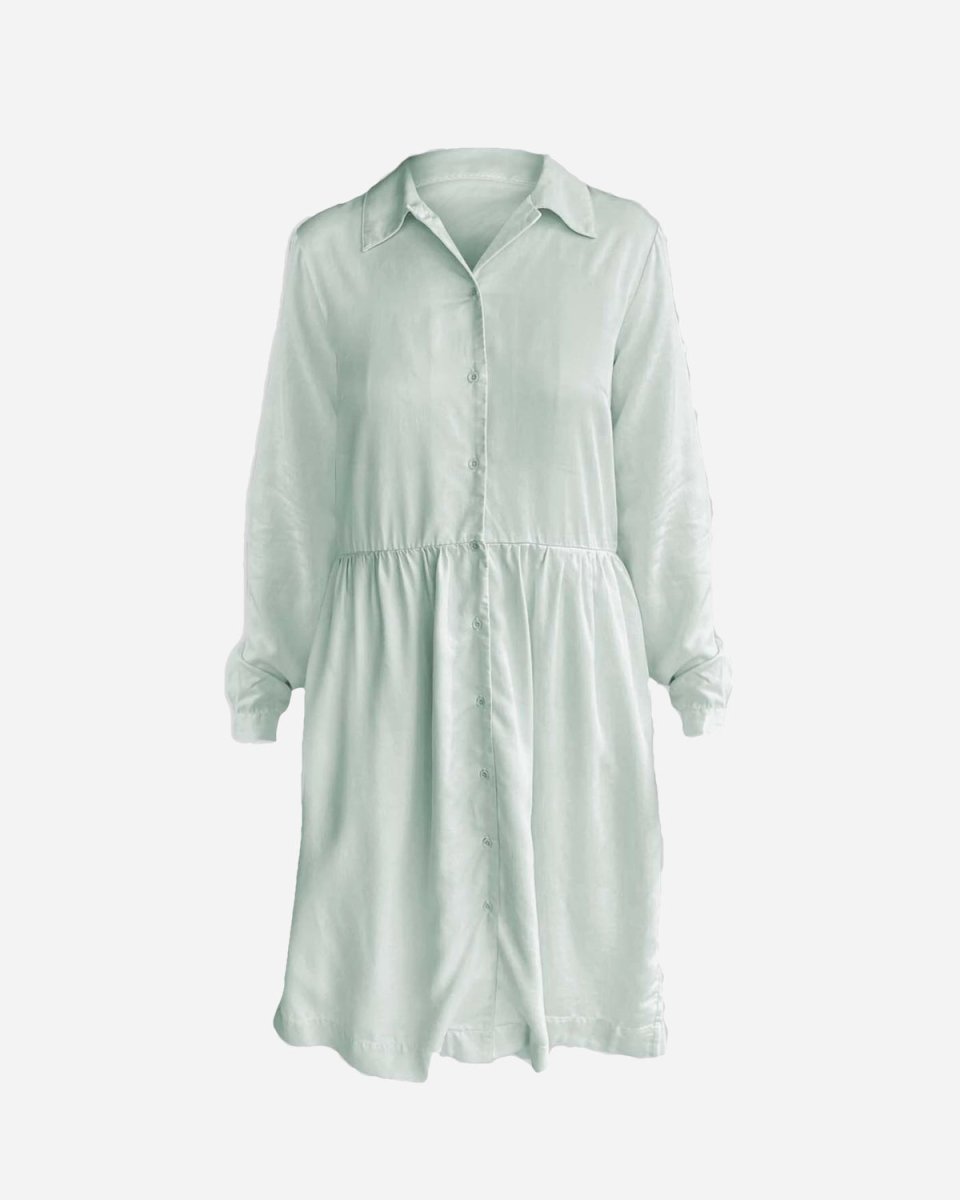 ELSK® VANG DRESS - DUSTY GREEN - Munk Store