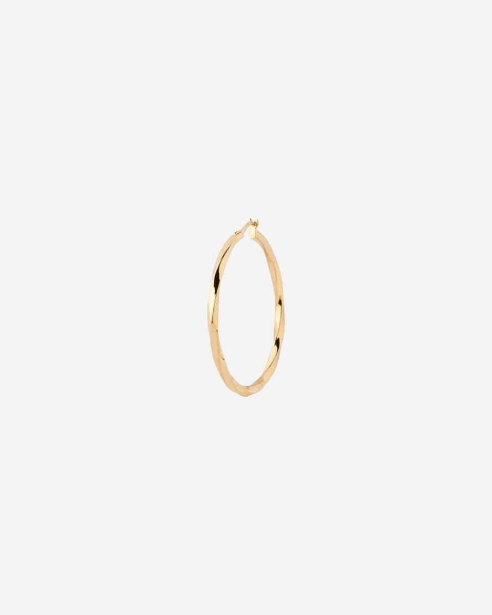 Francisca Hoop Medium - Gold Plated - Munk Store