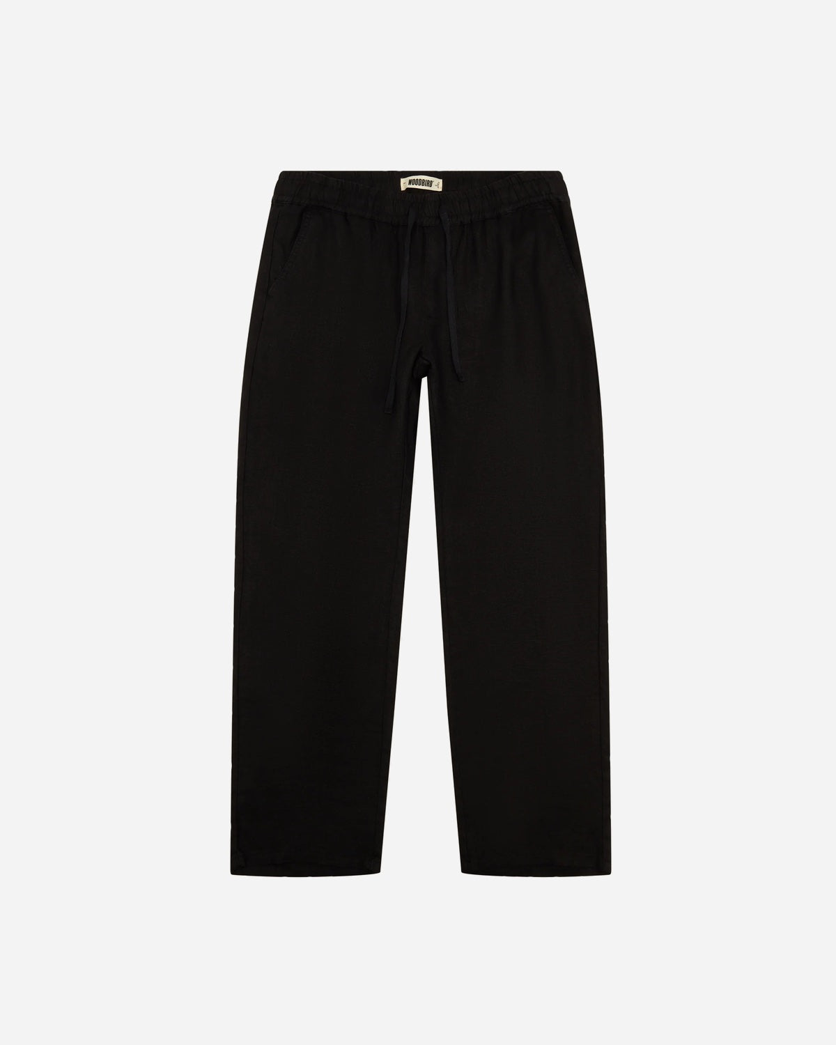 Eik Linen Pant - Black