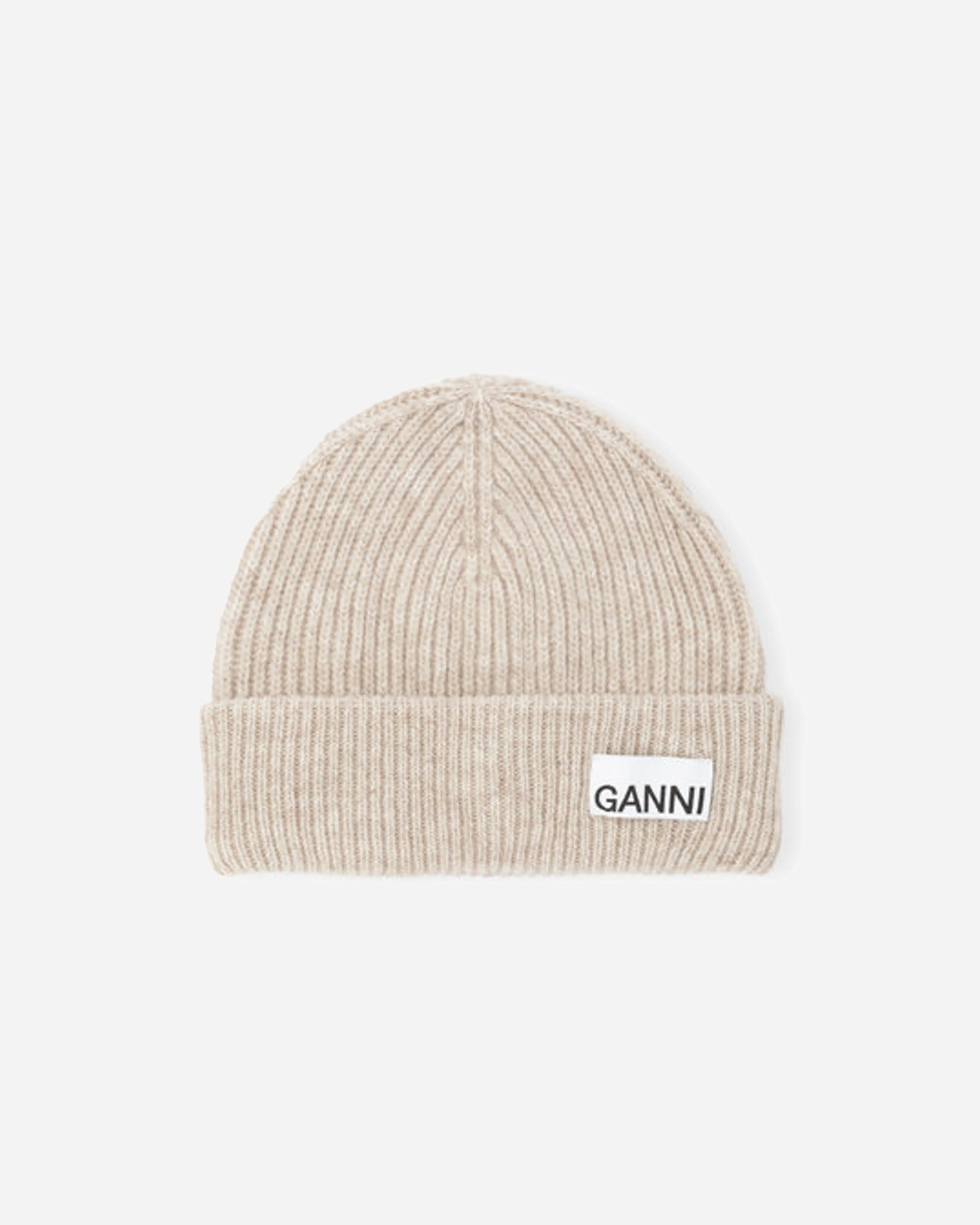 Light Structured Rib Knit Beanie - Brazilian Sand