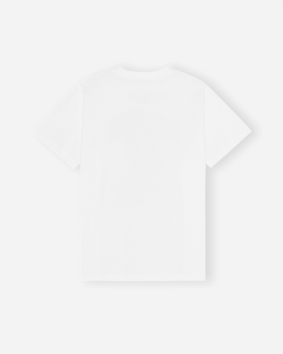 Basic Jersey Kitty Margot Relaxed T-shirt - Bright White