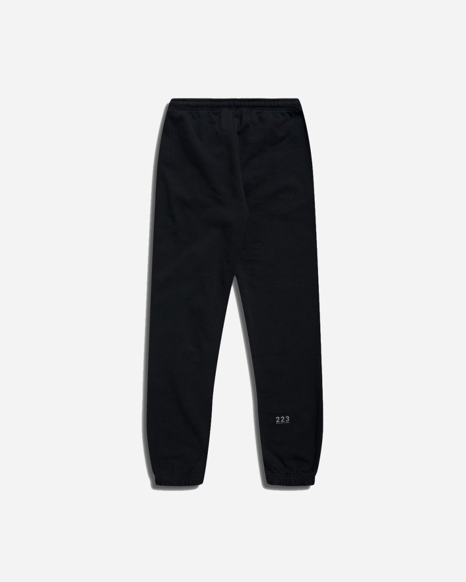 Halo Cotton Sweatpants - Black - Munk Store