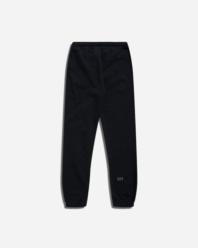 Halo Cotton Sweatpants - Black - Munk Store