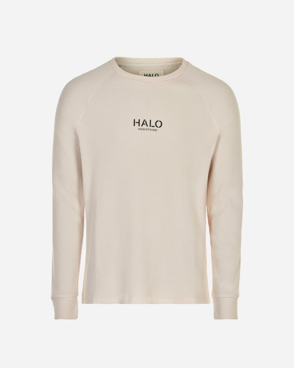 Halo Waffle Longsleeve - Pumice Stone - Munk Store