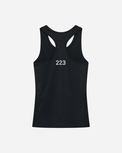 Halo Womens Racerback Tank - Black - Munk Store