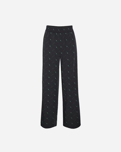 HanniGZ HW Pants - Black/Green - Munk Store